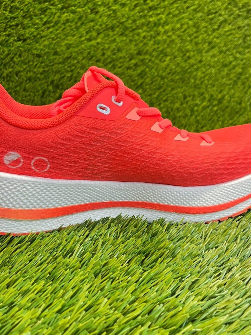 Skechers Go Run Razor 5 Womens Size 9 Orange Red Athletic Running Shoes Sneakers - Picture 4 of 11